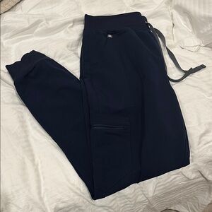 Navy Figs Jogger Pants